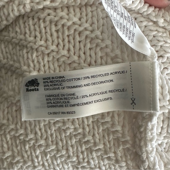 Roots Recycled Cotton Blend Knit Sweater - Picture 4 of 4